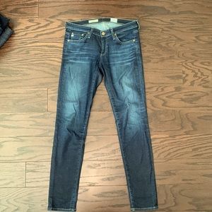 AG Adriano Goldschmeid cigarette leg denim jean size 27R